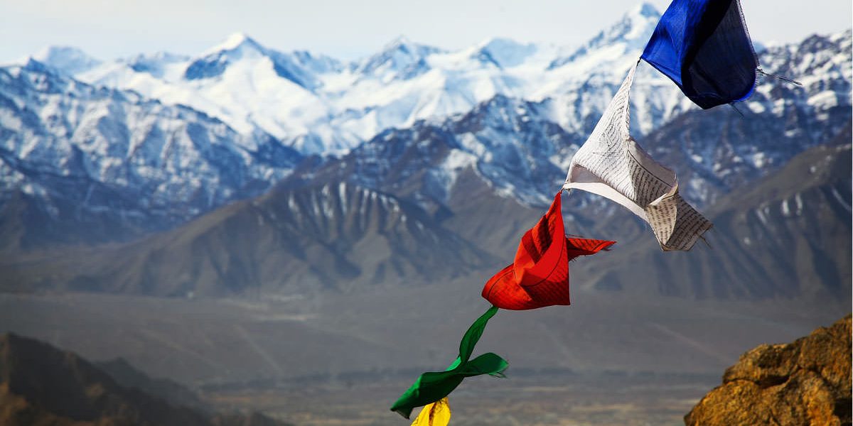 Молитвенные флаги Тибета
