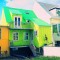 Разноцветный дом в Рейкьявике