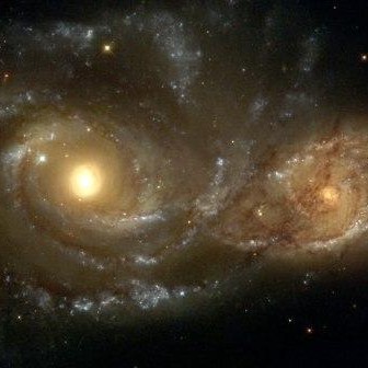 спиральные галактики в космосе