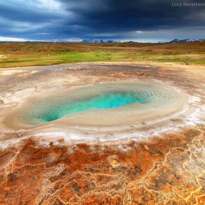 gazers and hot springs of iceland