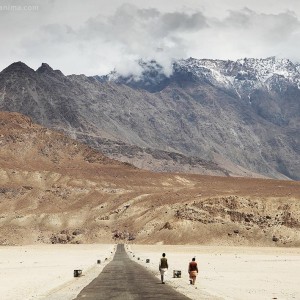 дорога в горы в пакистане