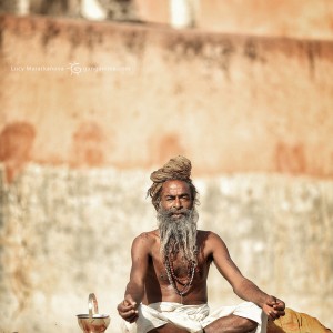 индийский йог в индии в джайпуре