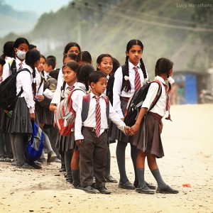 школа в непале