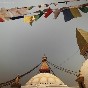 Ступа Боднатх в Катманду