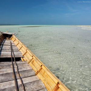 лодка на море на острове хэвелок в андаманских островах в индии