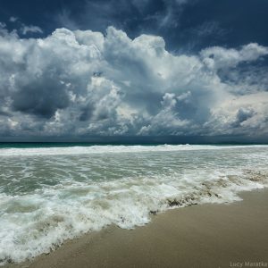 waves in the sea on the shore of havelock island in andaman in india