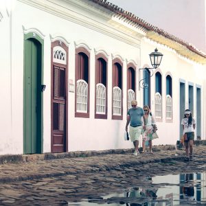 исторический центр парати в бразилии