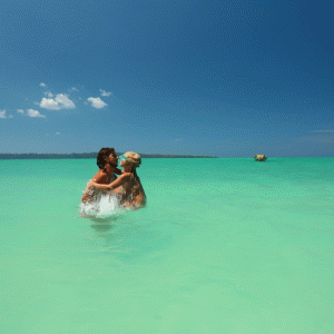 turqiuose clear sea on havelock island in andaman in india